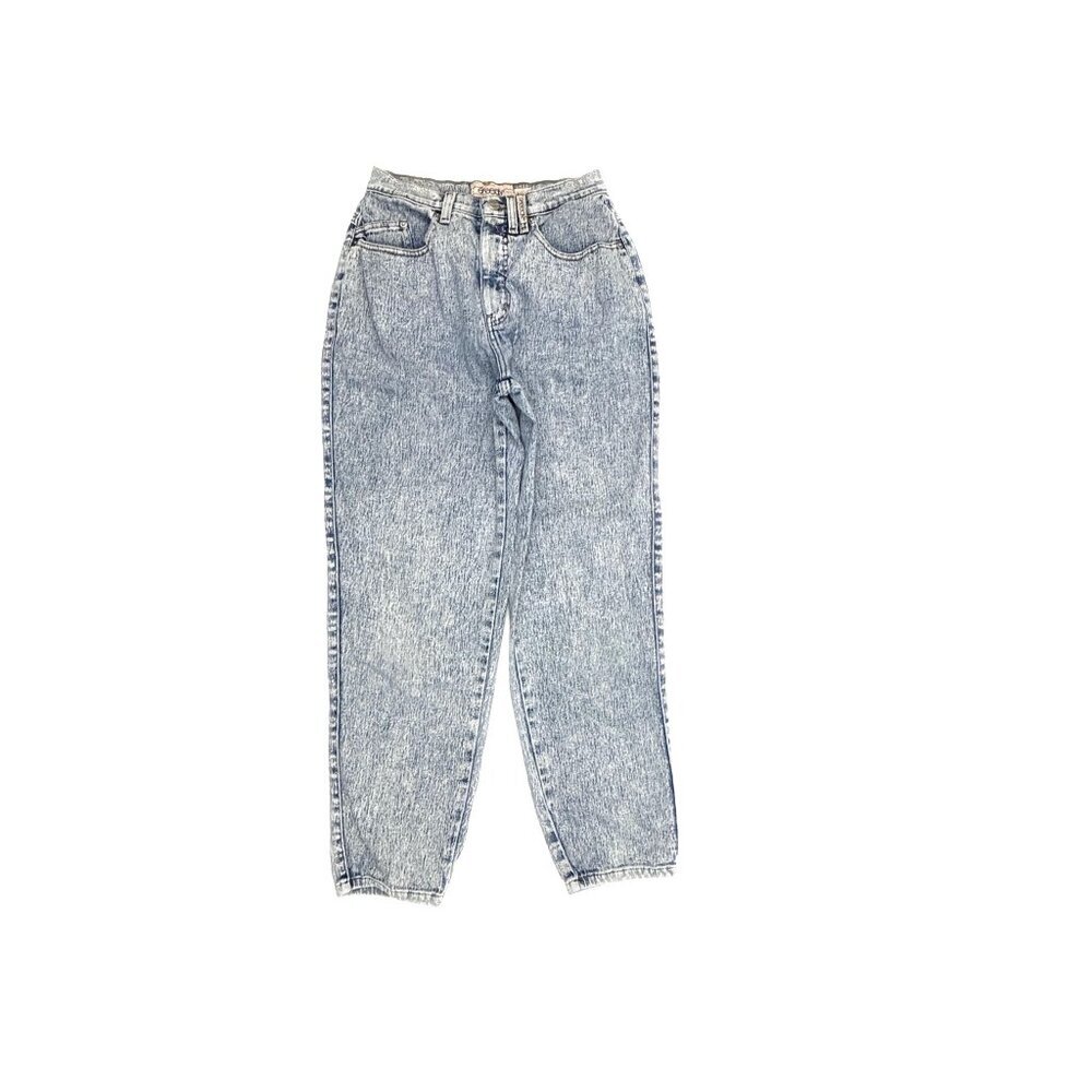 Vintage Sasson‎ Straight Leg Women's size 2 Acid Wash Blue Denim jeans